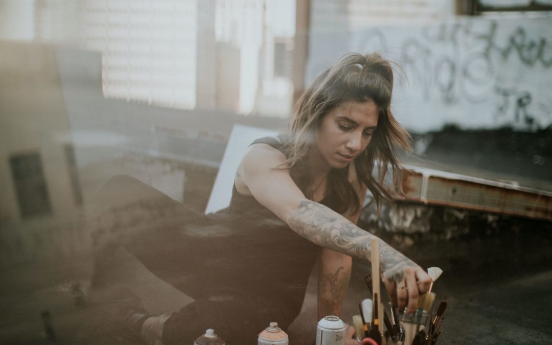 Gina Ilczyszyn dominates the tattoo scene. Now she’s tackling mural walls.