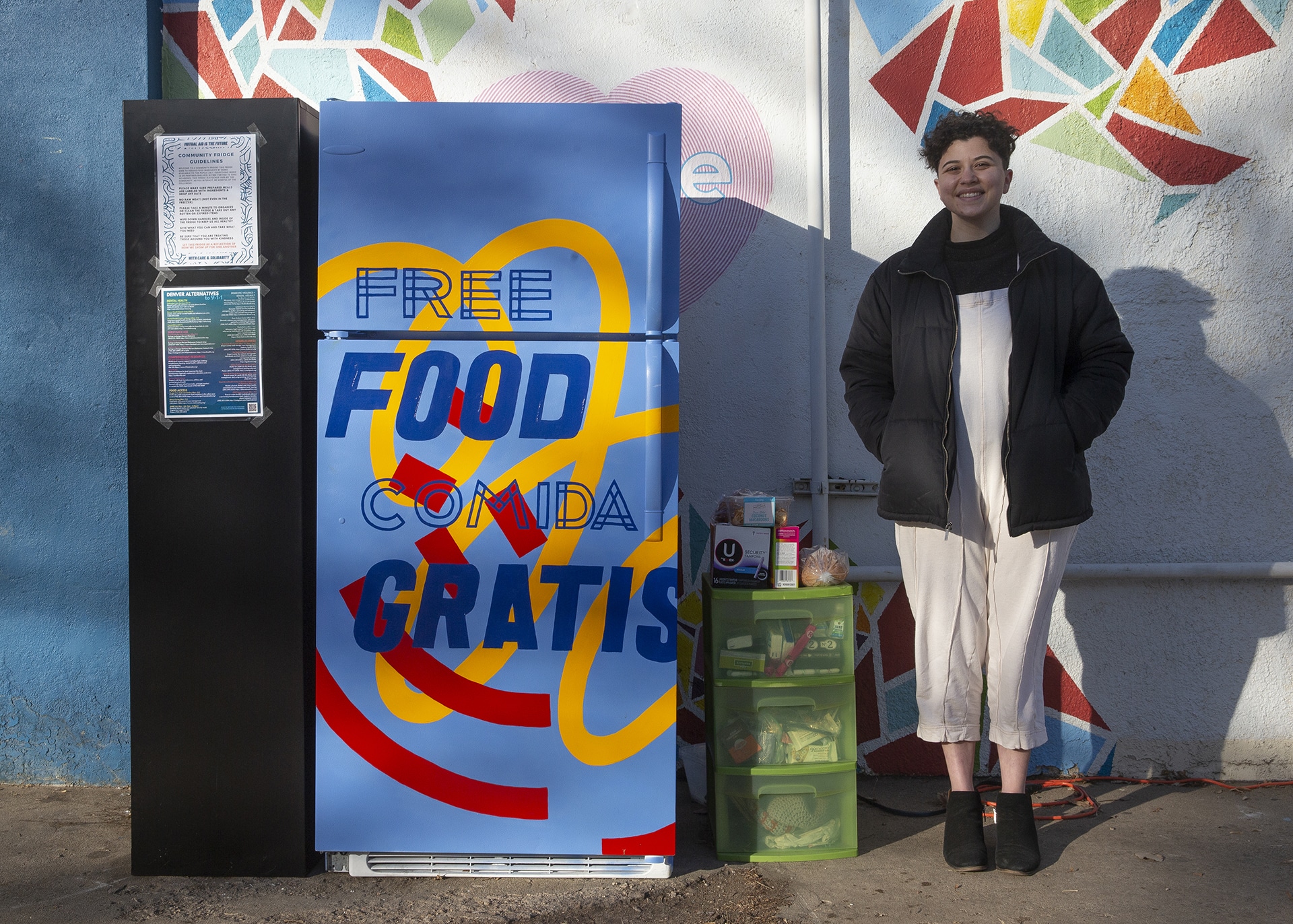 Denver Community Fridge provides for citizens of all socioeconomic standings