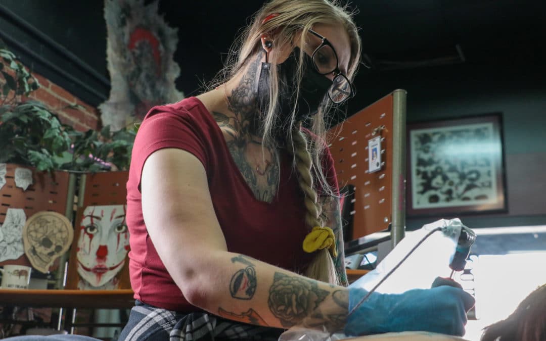 Jordan Jasinski on tattooing, mental health and her journey into the realm of fitness