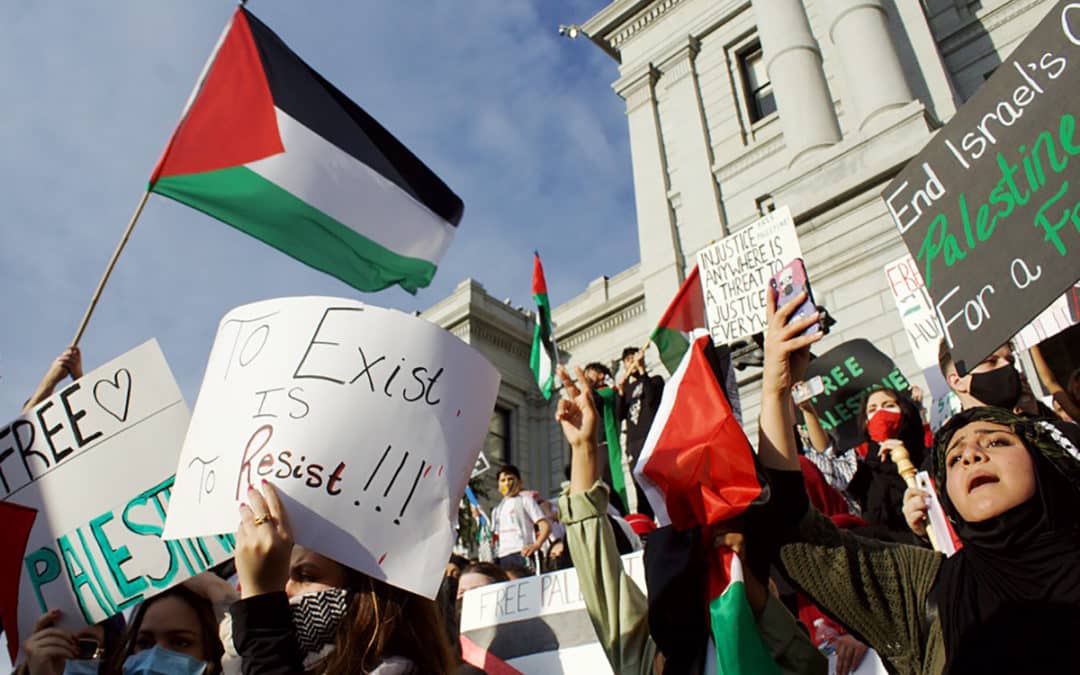 Denver protesters demand global action to protect Palestinians