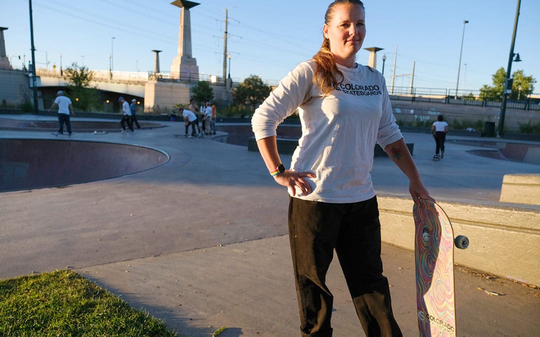 “Girls can do it too”: Nicole Noller shreds gender norms in skateboarding